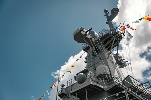 Auckland Navy Ship Flags