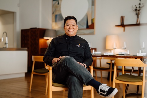 Darryl Tong Chef Singapore Airlines