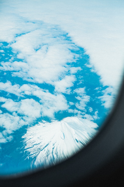 Mt Taranaki New Zealand Plane
