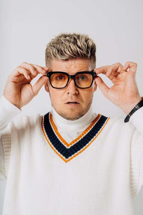 Glasses Studio Portrait
