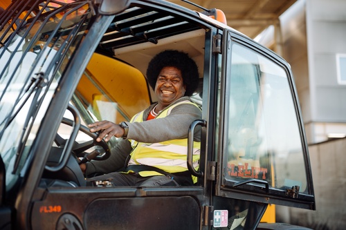 Industrial Driver Smile NZ