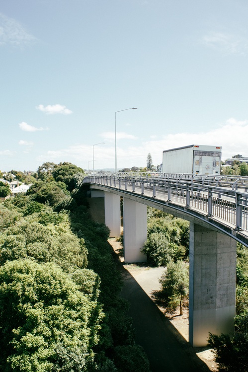 Motorway Onramp Truck