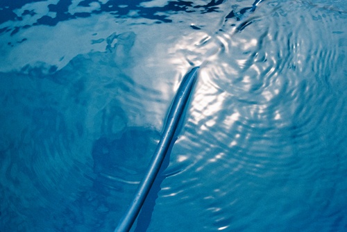 Pool Abstract Artwork Blue