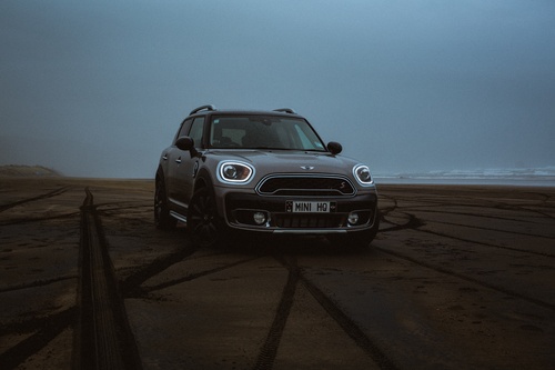 Mini Countryman Black Sand Beach