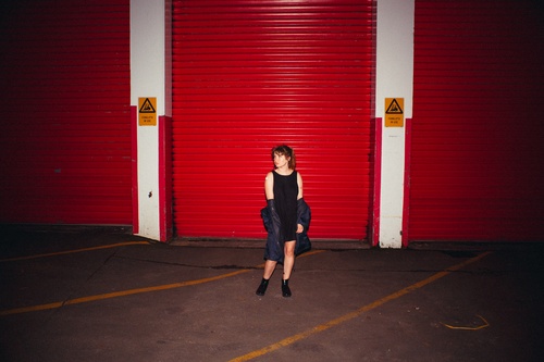 Street Fashion Flash Red Roller Doors