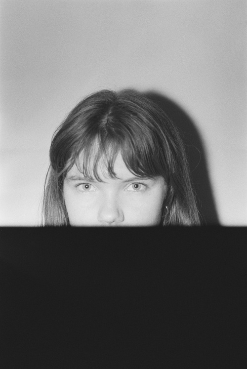 Split Black and White Portrait Alex Blackwood