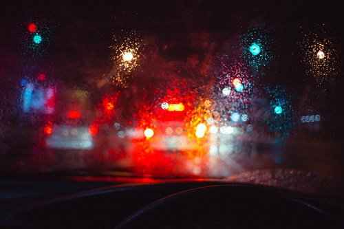 Tail Lights Traffic Auckland